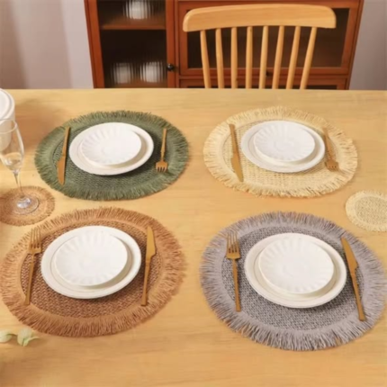 Nordic Tassel Table Mat