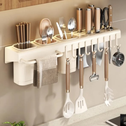 Wall Mounted Cutlery Holder