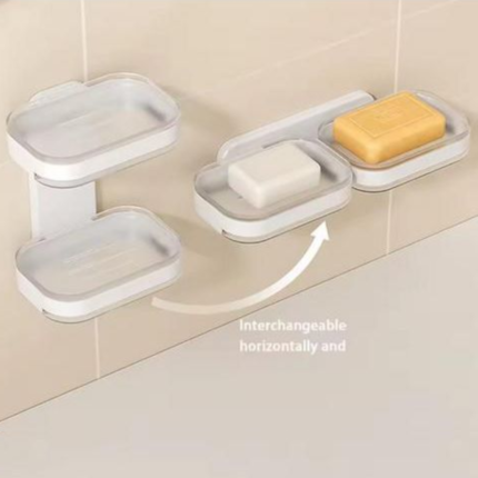 Double-Layered Soap Dish