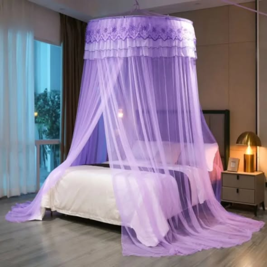 Protect your sleep with our beautiful Round Nets. Available in many colors and sizes. Order your favorite today for delivery in Nairobi! Round Nets