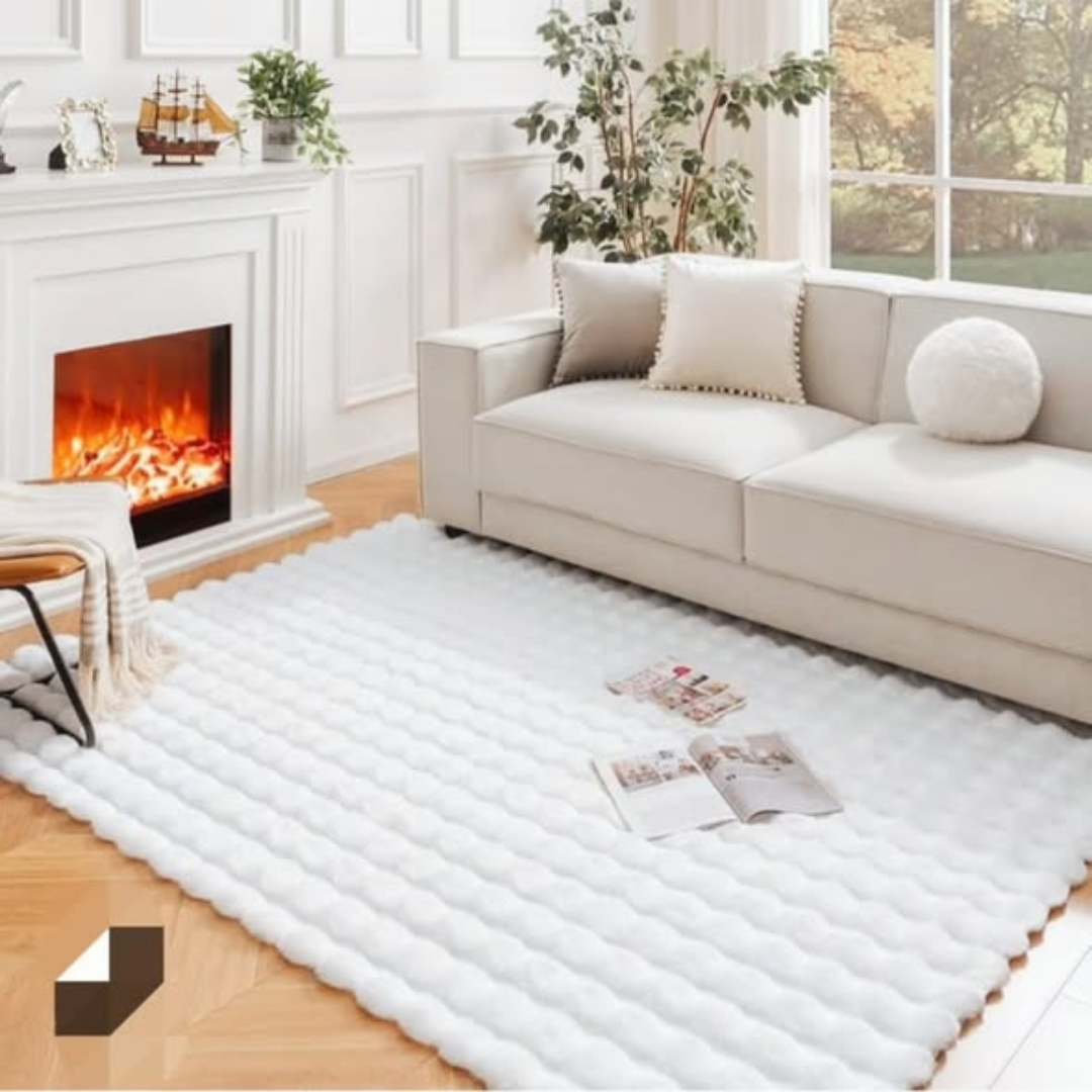 Rabbit Fur Soft Carpet
