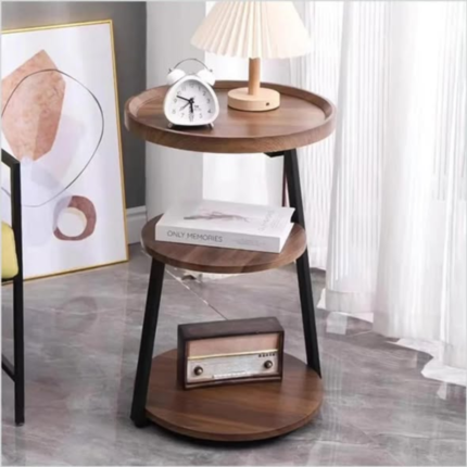 Round Living Room Sofa Side Table