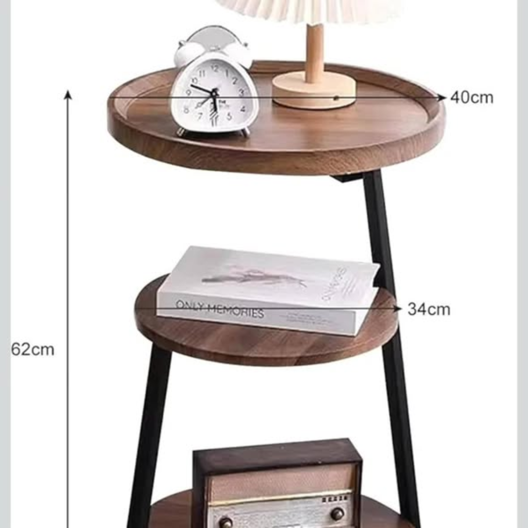 Round Living Room Sofa Side Table