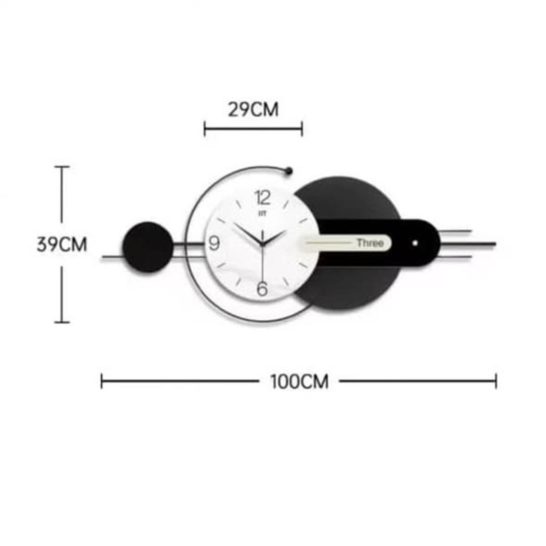 Large Modern Wall Clock