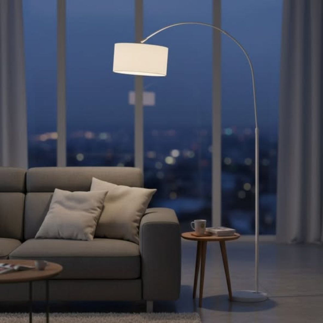 Modern Adjustable Arc Floor Lamp