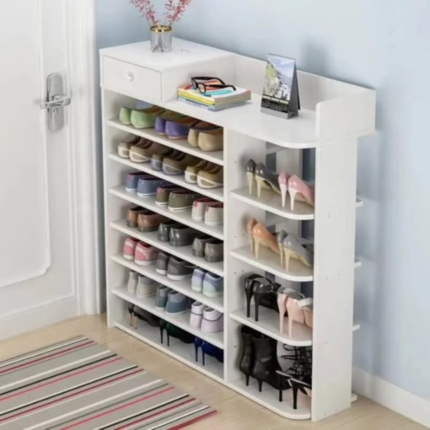 7 Layer Wooden Shoe Cabinet