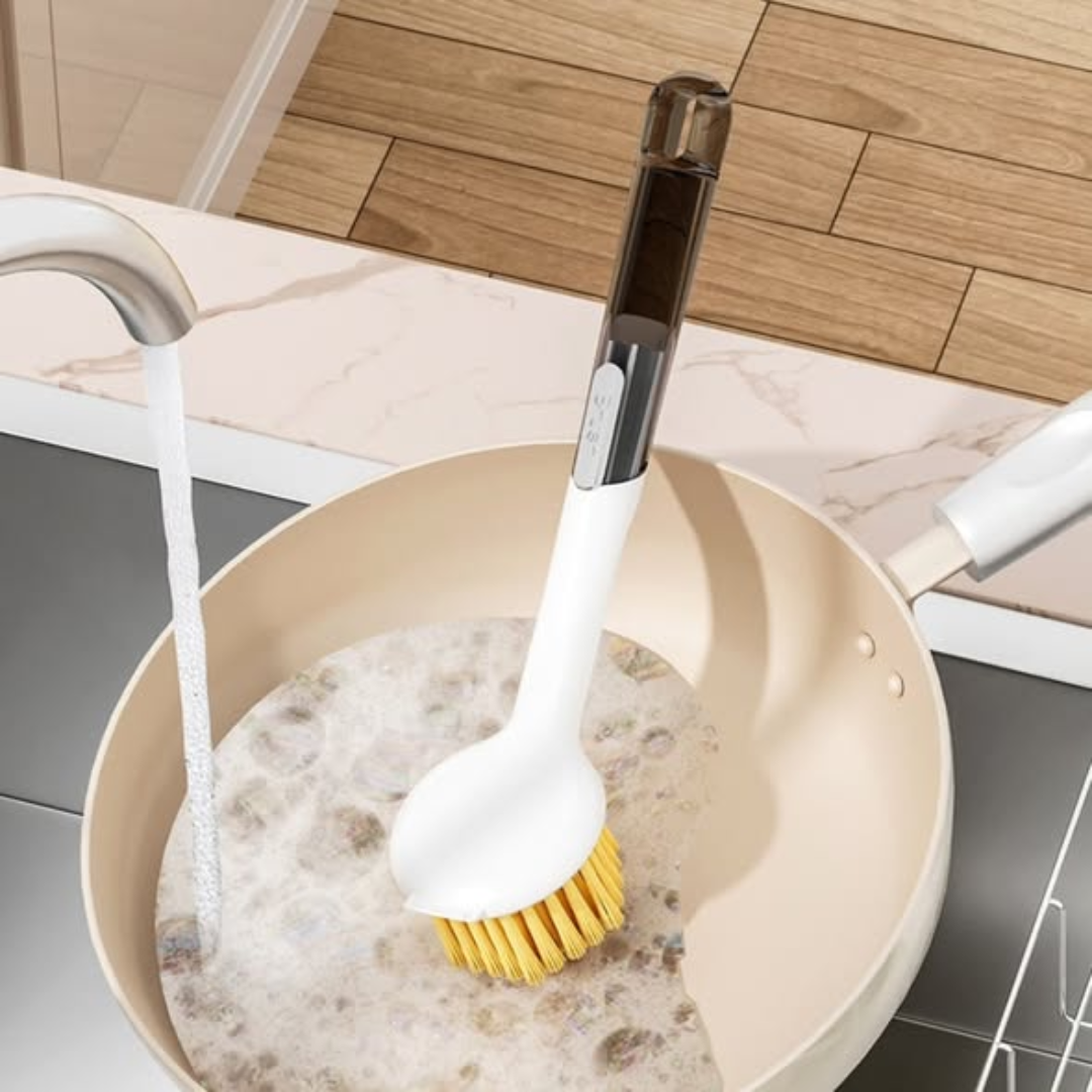 Pot and Kitchen Cleaning Brush