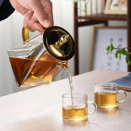 Heat Resistant Glass Teapot
