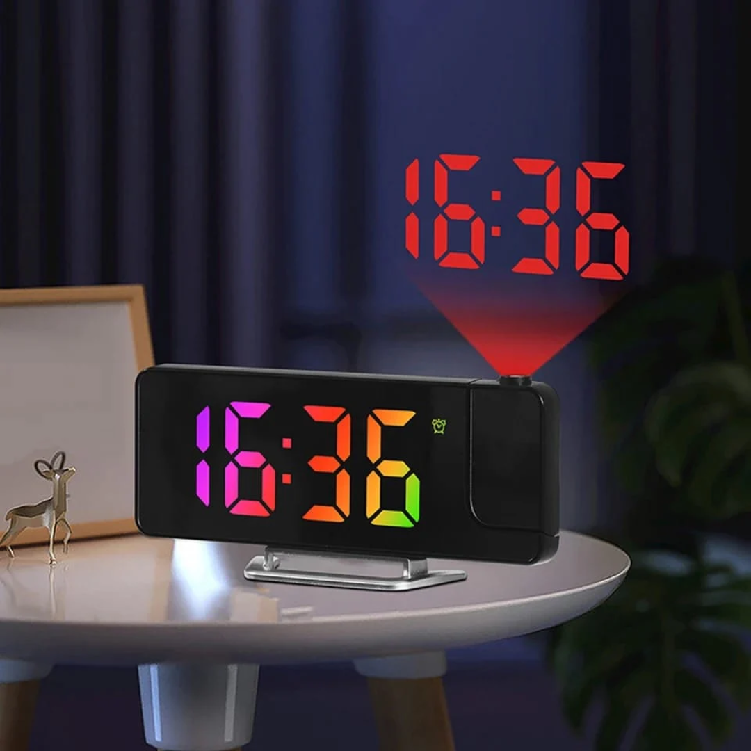 180% Projection LED Digital Alarm Clock