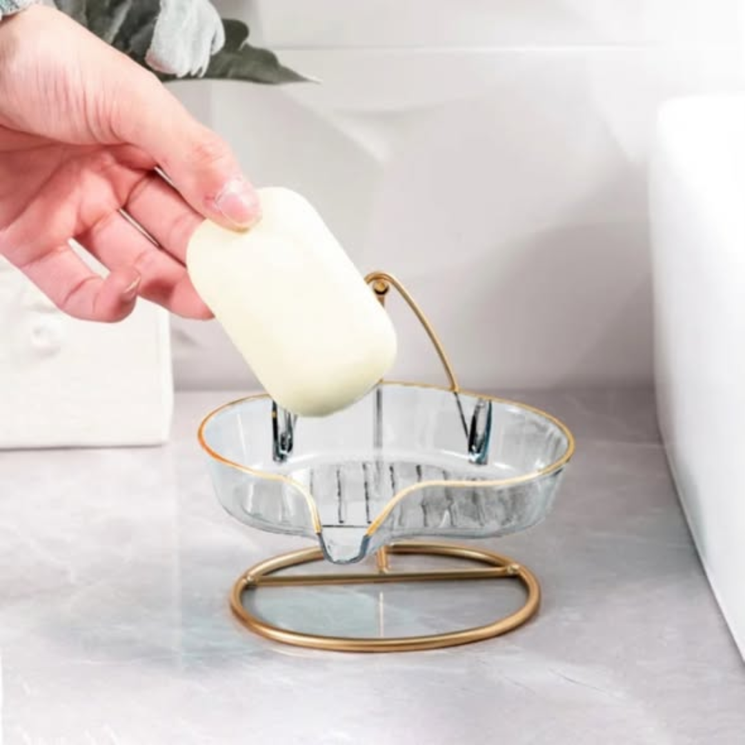 1PC Light Luxury Soap Dish