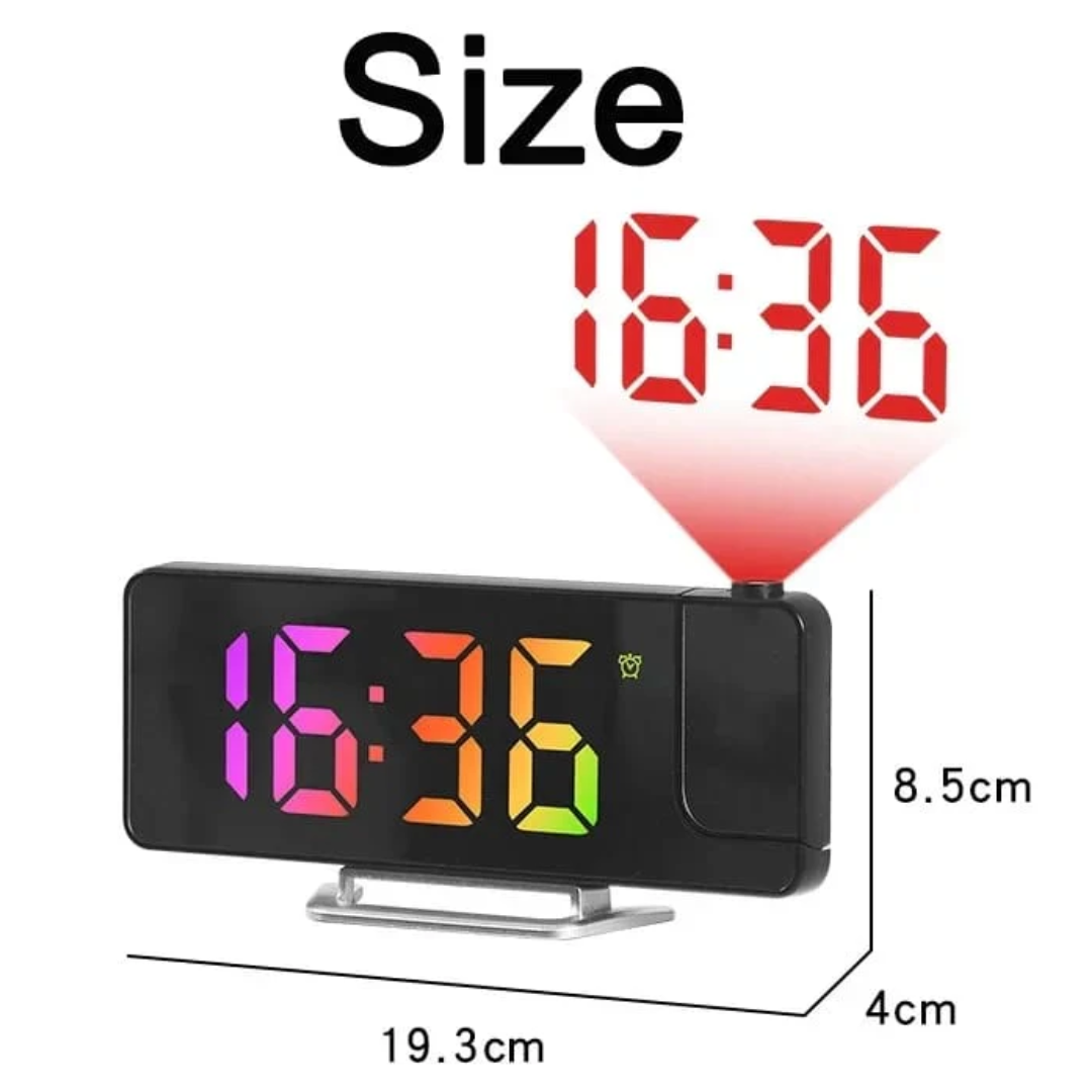 180% Projection LED Digital Alarm Clock