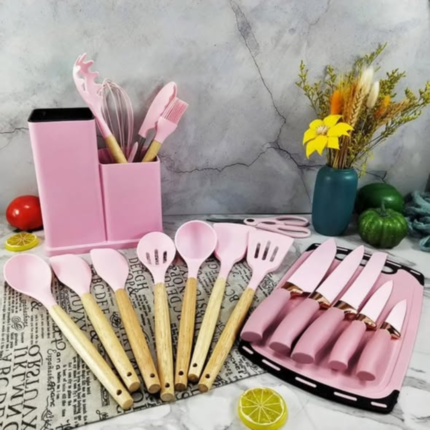 19PC Executive Silicone Spoons