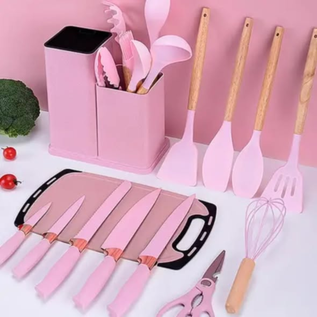 19PC Executive Silicone Spoons