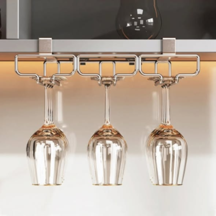 Under-Cabinet Single Wine Glass Holder