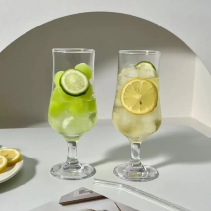6pcs transparent glass