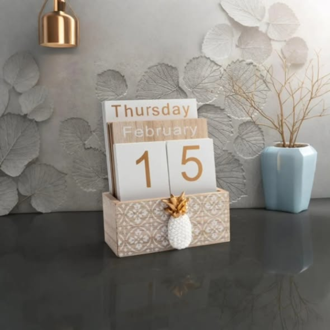 Wooden Block Calendar