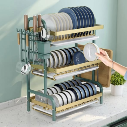 3 tier dish rack
