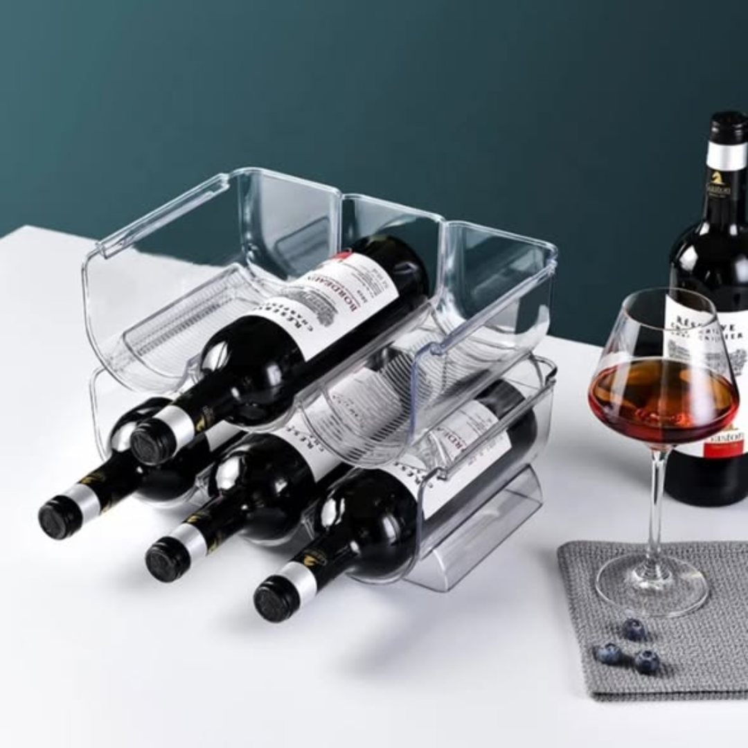3 in 1 Wine Rack Stackable Wine Holder