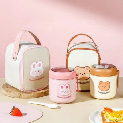 2 in 1 Food Flask Thermos