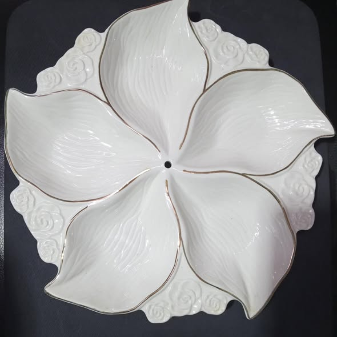 Leafy Luxury Serving Tray