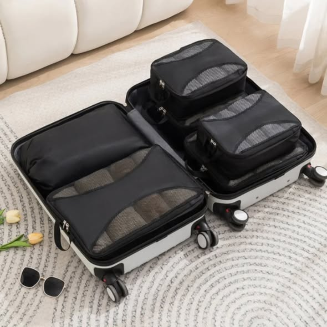 8pcs Travel Suitcase Compression Cubes