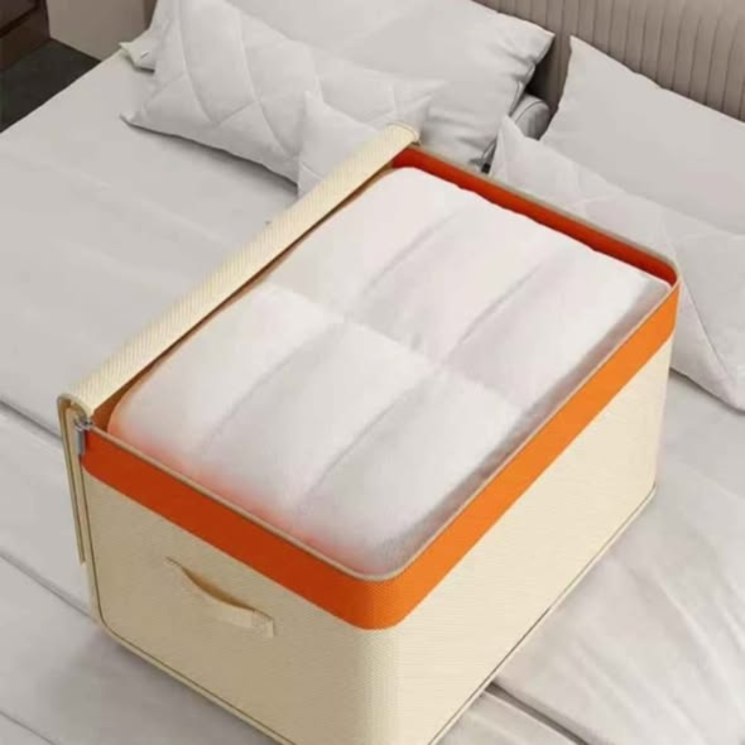 Canvas Quilt and Clothing Storage Organizer