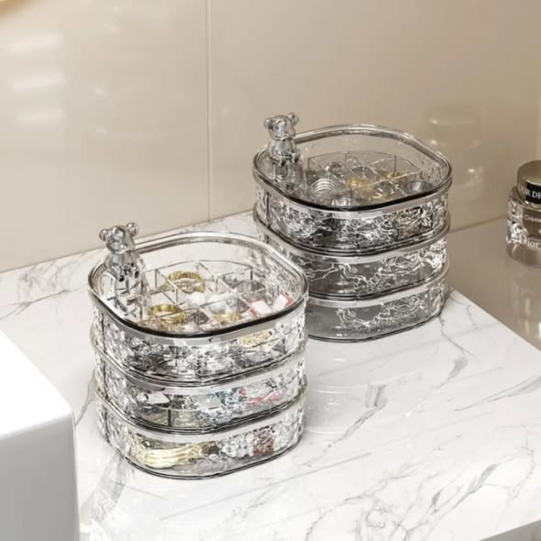 Rotating jewellery Organizer