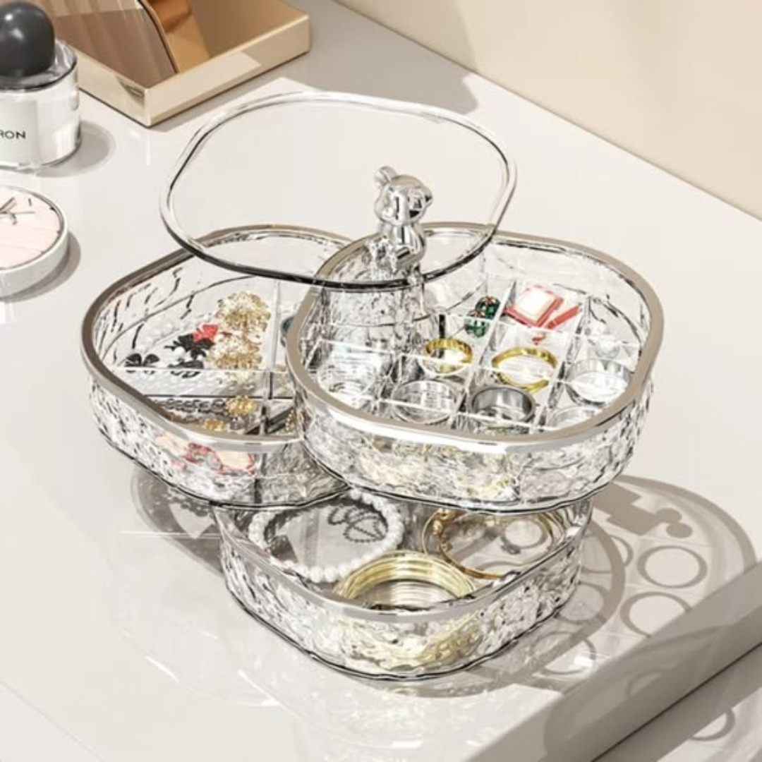 Rotating jewellery Organizer