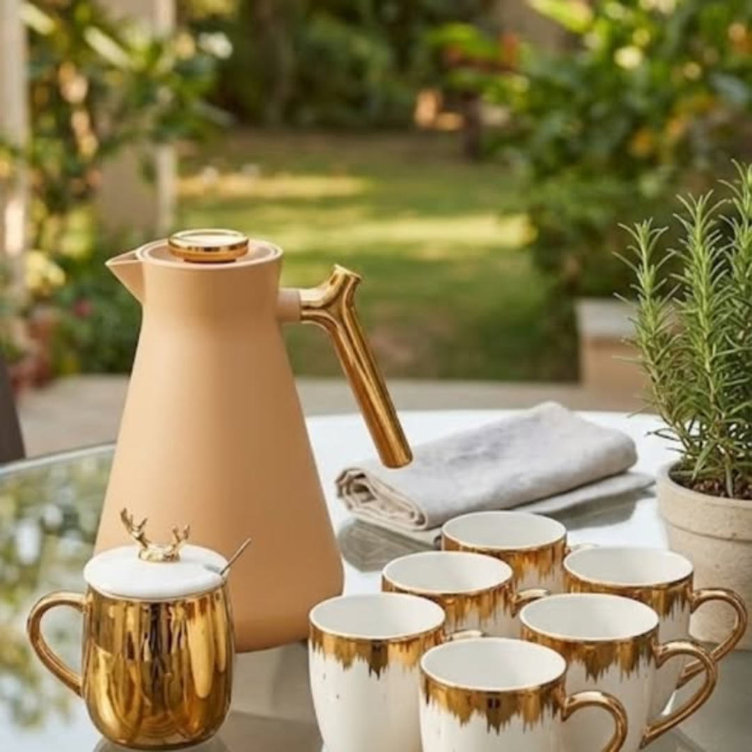 Velvet Gold Tea Set