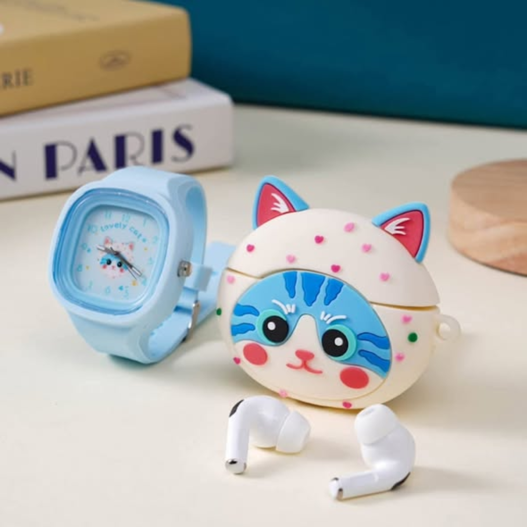 Cute Cat Watch Combo