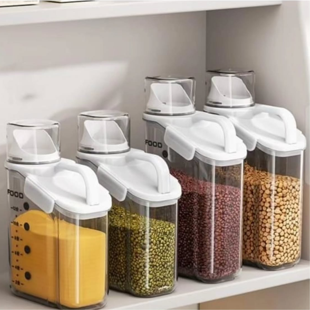 Transparent Cereal Storage Box