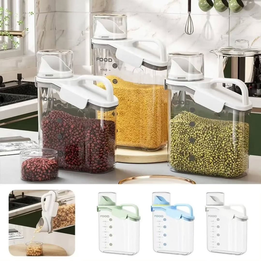 Transparent Cereal Storage Box