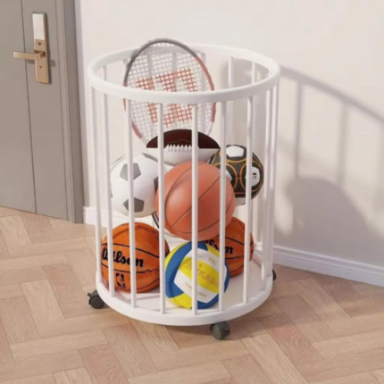 White Multifunctional Dirty Clothes Storage Basket