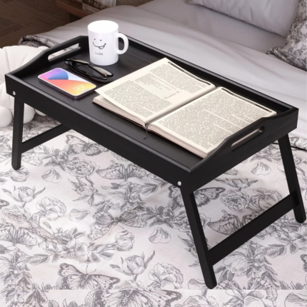 Foldable Bamboo Bed Tray