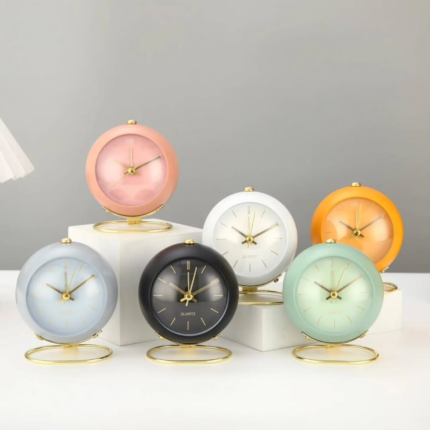 Silent Non-Ticking Retro Vintage Alarm Clock