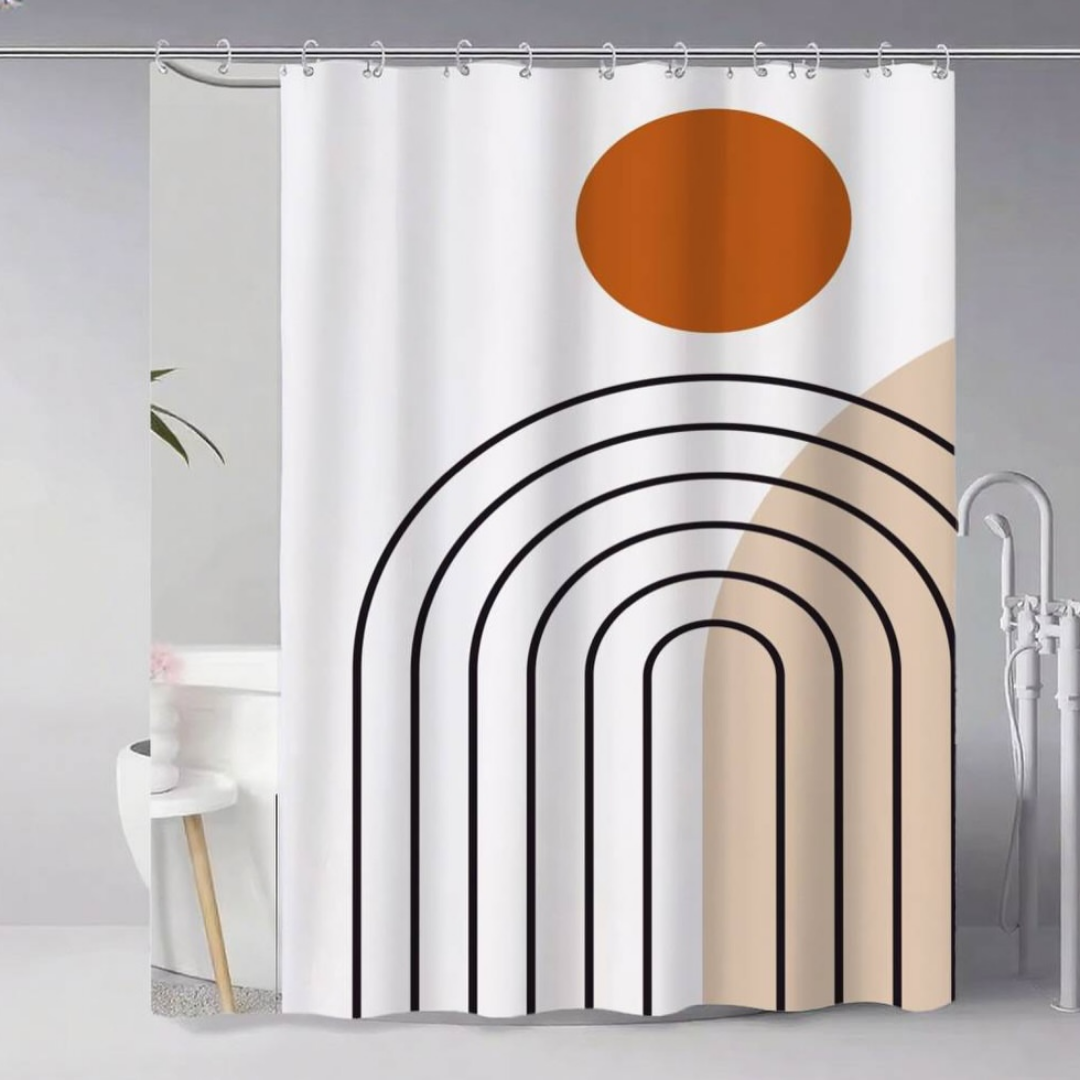 Waterproof Shower Curtains (180 × 200 cm)