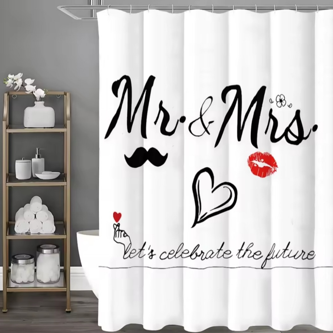 Waterproof Shower Curtains (180 × 200 cm)