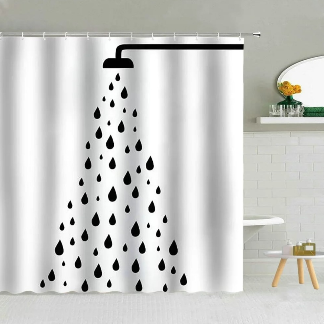 Waterproof Shower Curtains (180 × 200 cm)