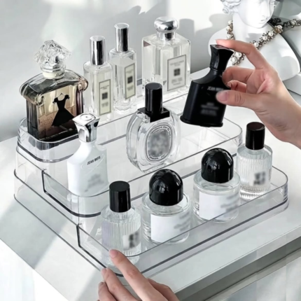 Acrylic Perfume / Cosmetic Display Rack