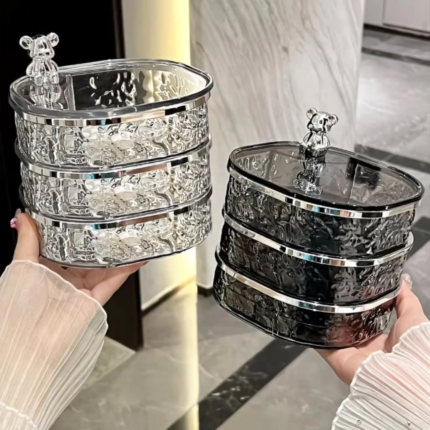 Rotating Acrylic Jewellery Organiser