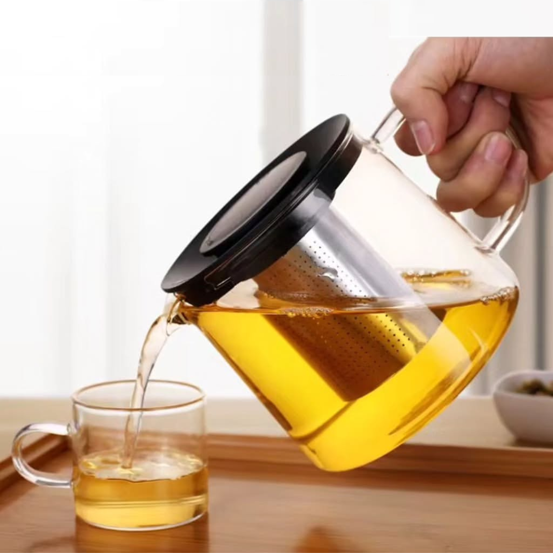 Glass Teapot With Infuser