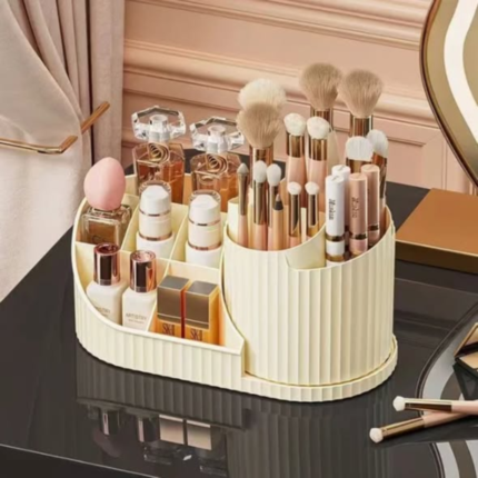 360° Rotatable Cosmetics Storage Organizer