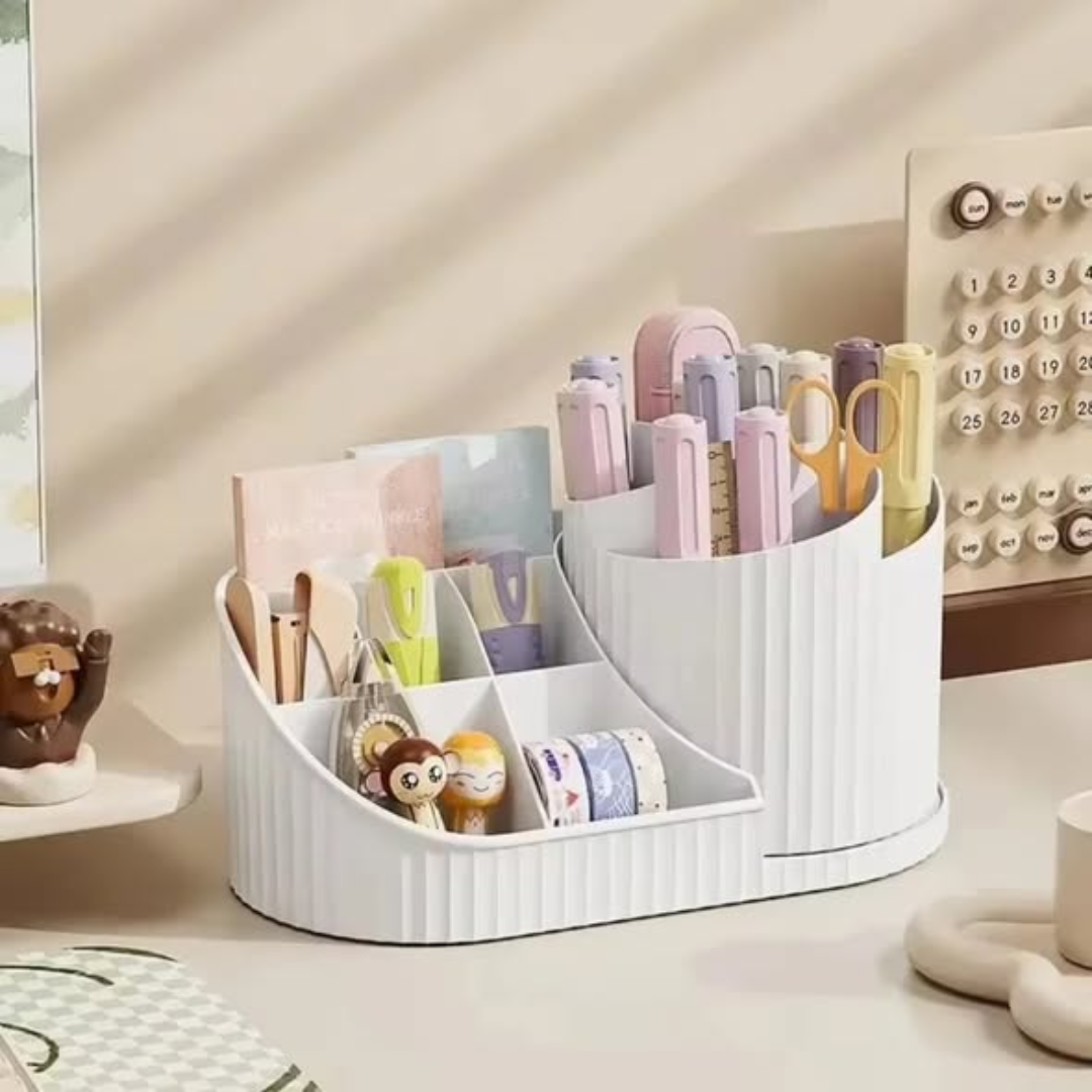 360° Rotatable Cosmetics Storage Organizer