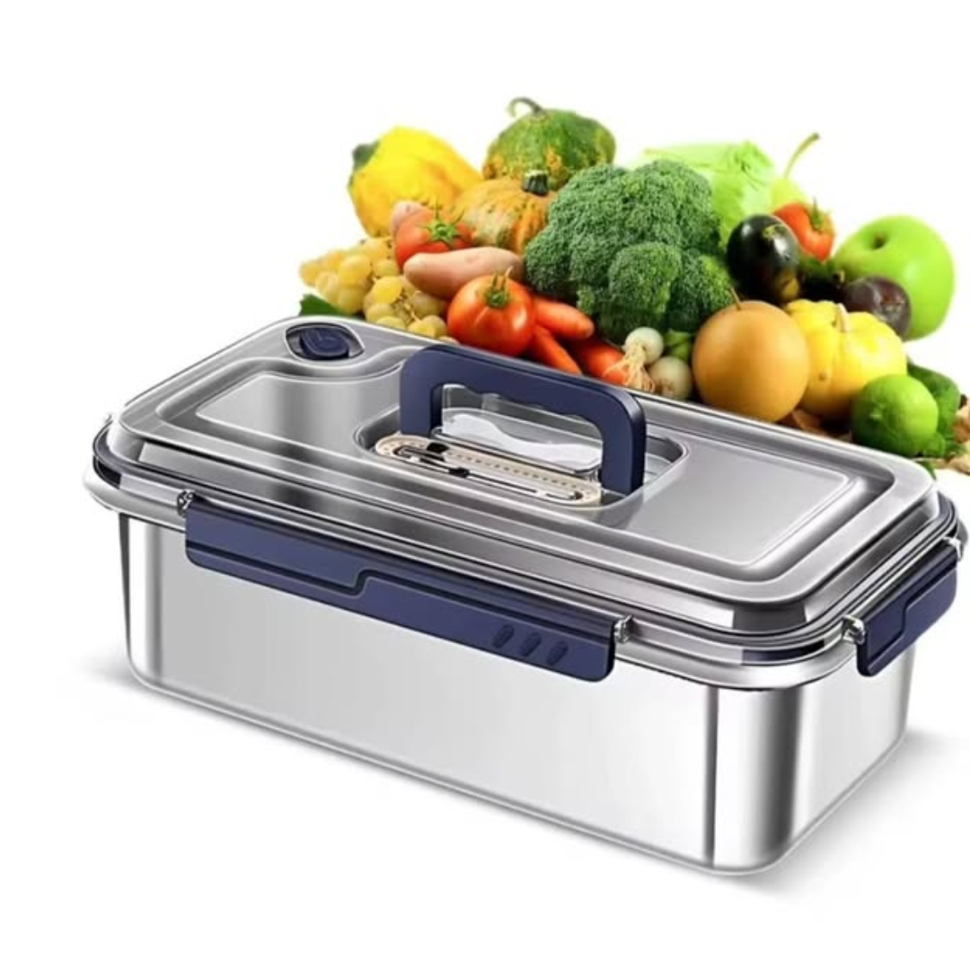 Food Grade Stainless Steel Container With Date Indicator