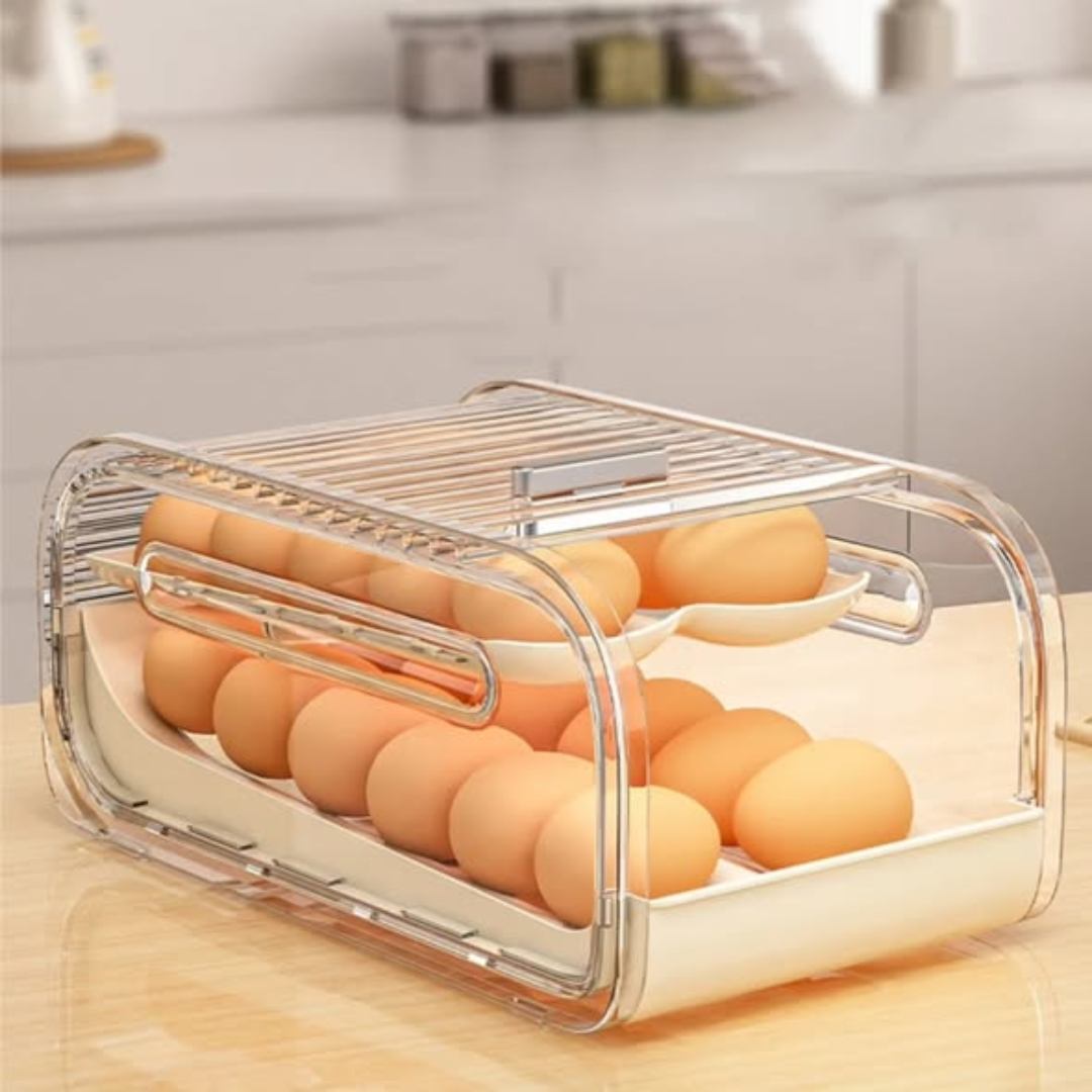 2 Tier Rolling Egg Holder
