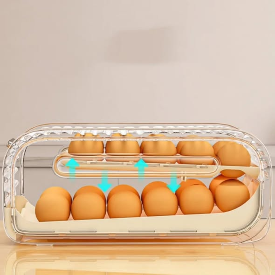 2 Tier Rolling Egg Holder