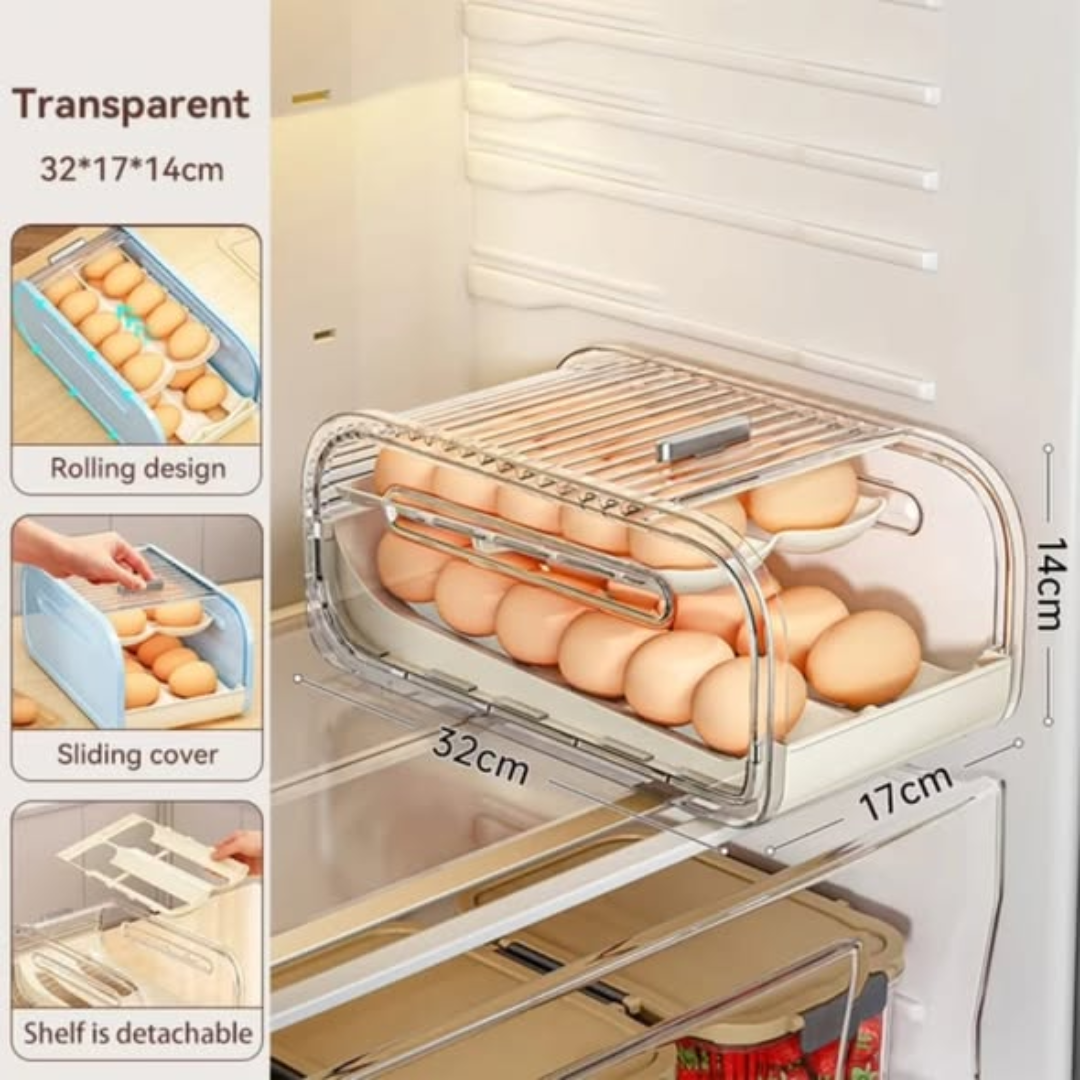 2 Tier Rolling Egg Holder