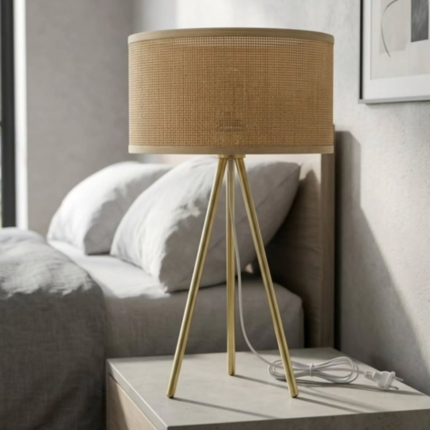 Rattan Table Lamp