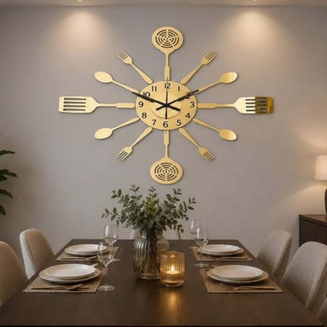 Roman Numeral Acrylic DIY Wall Clock