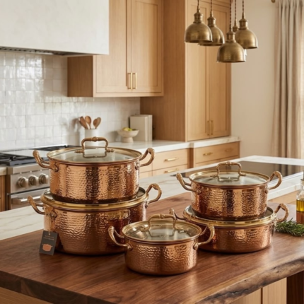 10-Piece Triply Stainless Steel Cookware Set
